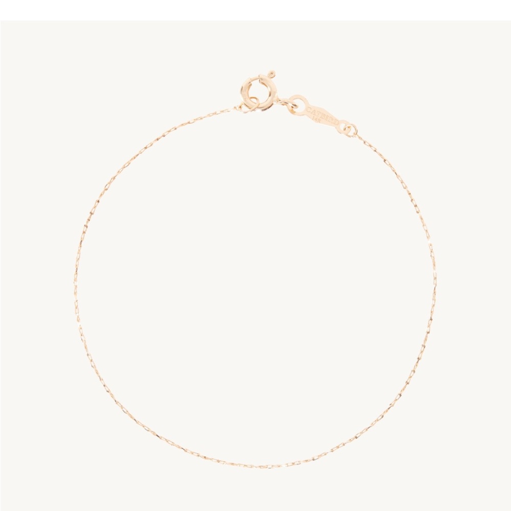 Catbird Hundred Summers Delicate 14k Solid Gold Bracelet